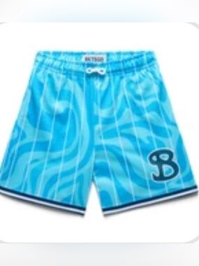 Boys (szYXL) Team BKTSQD Blue Tidal Youth Shorts